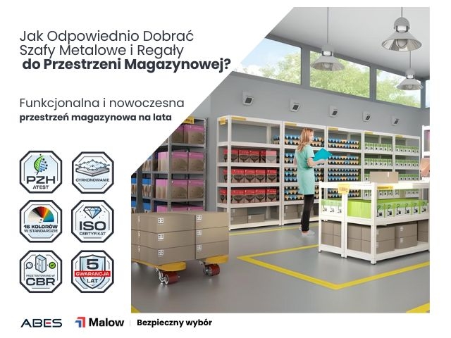 Jak Odpowiednio Dobrać Szafy Metalowe i Regały do Przestrzeni Magazynowej?